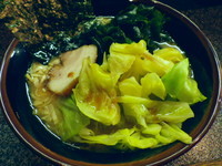 「とんこつキャベツ」@横浜家系らーめん みつやの写真