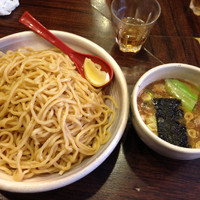 「牛ホルモンのつけ麺(特盛)」@大一製麺処 つけ麺屋ちっちょ極の写真