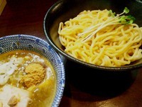 「カレーつけ麺￥800・チーズ（開店サービス）」@麺屋 一慶の写真