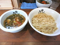 「焼豚つけ麺」@塩らーめん専門 ひるがお 大岡山店の写真