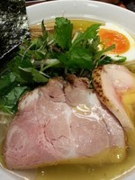 「【限定】香味塩そば850円」@福の神食堂の写真