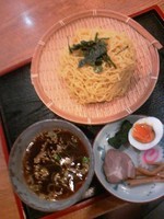 「しょうゆつけ麺650円」@新門飯店の写真