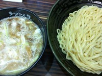 「鶏煮込みつけ麺」@ラーメン人生 JET 福島本店の写真