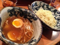 「つけ麺 並 + たまご」@中華そば 榮じの写真