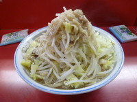 「小ラーメン（野菜ちょいマシ　　アブラ　　タマネギW）」@麺屋 桐龍の写真