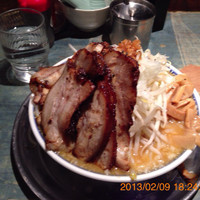 「角ふじバカ豚ラーメン」@麺屋こうじの写真