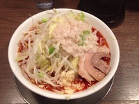 「激レッド（中）全マシ」@ジャンクガレッジ 東京ラーメンストリートの写真