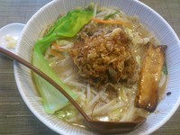 「【期間限定】しばふの牛骨味噌らーめん ￥800」@麺 ten しばふの写真