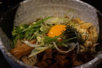 「釜玉麵（大盛無料）」@麺喰屋 澤 水天宮本店の写真