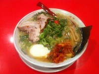 「大中ラーメン バラ 大盛り」@特製ラーメン 大中 伏見店の写真