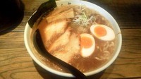 「得製白エビラーメン 980円 + ひとくち雑炊（無料）」@麺屋 白神 東京池袋店の写真