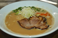 「とりそば(味噌)　880円」@natural taste cafe analogの写真