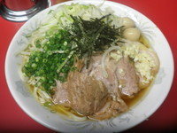 「油そば（７５０円）」@ラーメン二郎 西台駅前店の写真
