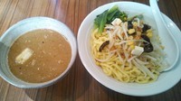 「【3月限定】ピリ辛味噌つけ麺　￥800」@中華そば 伝堂の写真