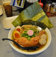 「鶏そばスペシャル（９５０円）」@鶏王けいすけ 秋葉原店の写真