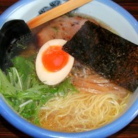 「塩らーめん（淡麗 750円）」@AFURI 原宿店の写真