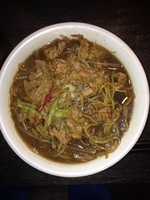 「肉盛りラーメン（大盛）」@魁 肉盛りつけ麺 六代目けいすけの写真