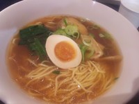 「醤油ラーメン（２５０円）」@日清ラ王 袋麺屋 阪急梅田店の写真