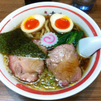 「中華そば＋味玉 （650円＋100円）」@青竹平打ち中華そば 麺壱吉兆の写真