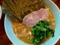 「のりらーめん（味濃いめ、油少し多め）」@横浜家系ラーメン 家家家 飯田橋店の写真