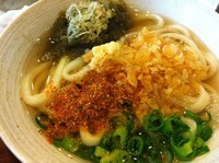 「とろろこんぶうどん【340円】」@おにやんまの写真