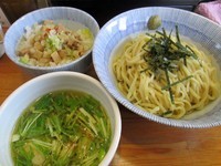 「淡麗塩つけ麺他」@塩つけ麺 灯花の写真