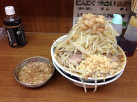 「豚増しラーメン＋麺ちょい増し「全増し」」@ラーメンの店 どでん 北浦和店の写真