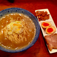 「絶品煮干そば＋替玉100円」@麺屋 天翔の写真