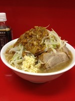 「小ラーメン（700円）＋カレー（50円）」@ラーメン 学の写真