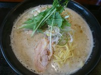 「【限定】濃厚鶏白湯らーめん ￥850」@麺処 福吉 本店の写真
