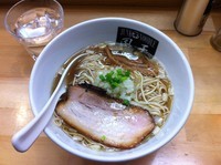 「煮干蕎麦（黒）」@煮干中華ソバ イチカワの写真