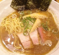「煮干醤油SOBA 並780円」@銀座 篝の写真