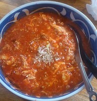 「特製タンタンメン（とまと）・700円」@麺や 新のすけの写真