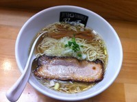 「煮干蕎麦（白）」@煮干中華ソバ イチカワの写真