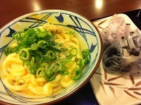 「釜玉うどん(大) 【430円】」@丸亀製麺 天王洲アイル店の写真