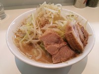 「ラーメン（200g、ヤサイアブラ）￥700」@ラーメン荘 歴史を刻め 枚方の写真