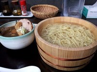 「釜あげつるやつけ麺」@らー麺 つるやの写真