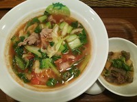 「リゾットセット+野菜多め￥950→￥475（ポンパレ）」@とまとの里 信濃路 梅田店の写真