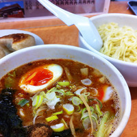 「辛つけ麺」@田村屋の写真
