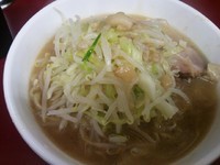 「少なめラーメン（ニンニク、アブラ）」@ラーメン二郎 相模大野店の写真