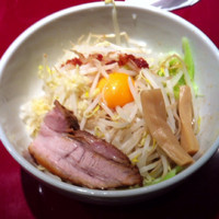 「油そば(850円)」@らーめん 大山 水戸店の写真