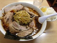 「ねぎちゃーしゅーめん＋半ライス」@ぐうらーめんの写真