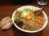 「どっくそば チャーシュー増し 950円」@DOG HOUSEの写真