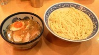「特製つけ麺 大盛 1,000円」@中華そば 青葉 池袋サンシャイン店の写真