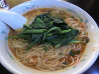 「ニンニク辛子入りそば（550円）」@中国料理 鳳華の写真