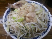 「小ラーメン　ニンニクアブラカラメ」@ラーメン二郎 新小金井街道店の写真