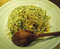 「ホウレン草炒飯　８００円」@ニヒロの写真