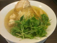 「塩ラァメン」@ラァメン cuccuの写真