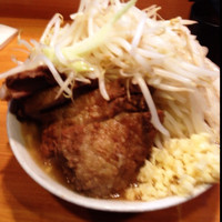 「小ブタ ニンニク少しヤサイマシ」@ラーメン二郎 八王子野猿街道店2の写真