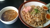 「特濃つけ麺 中盛+味たま」@大八車の写真